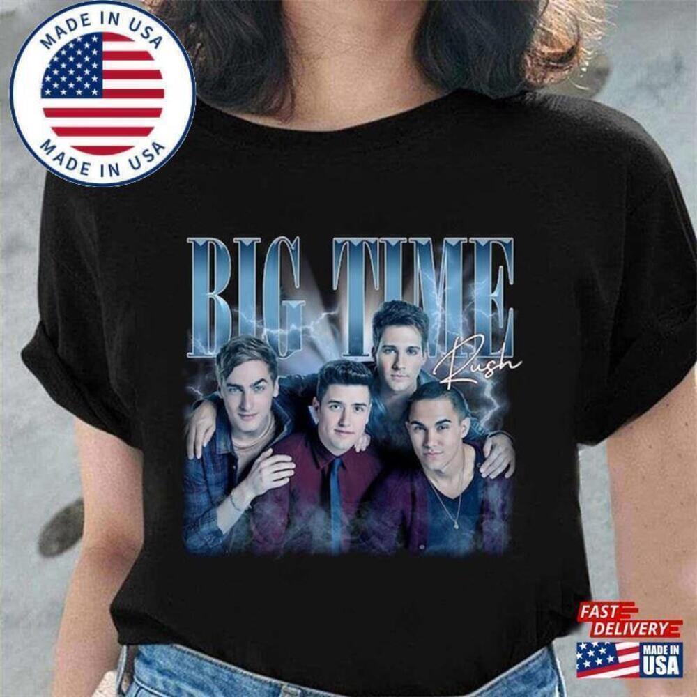 Big Time Rush Cant Get Enough Tour Pop Band Fan T-Shirt